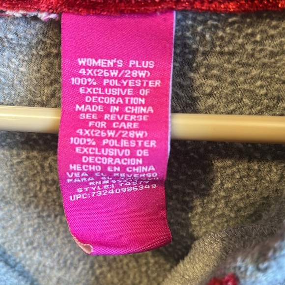 Grey Mickey pull over with hood and front hand warmer pocket - Picture 2 of 3